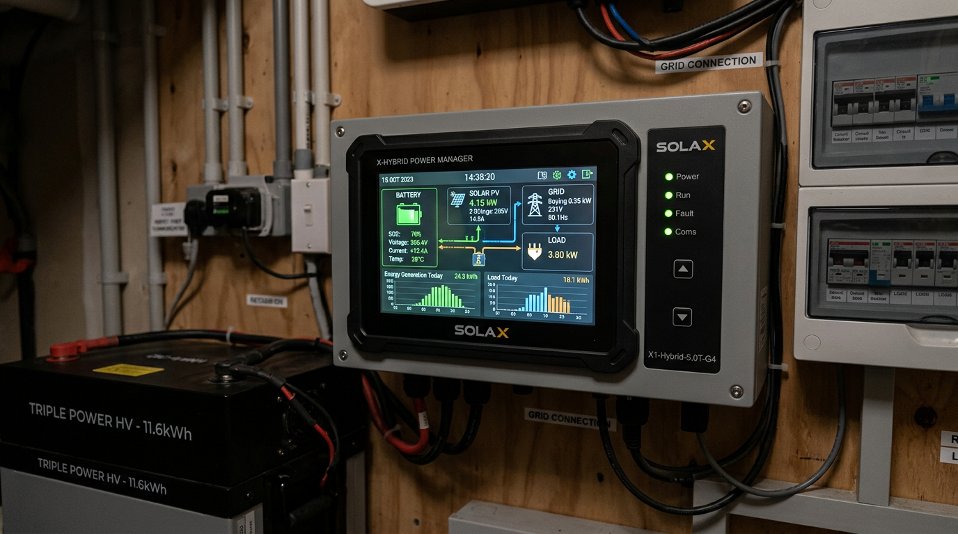 BMS monitoring onduleur SigEnergy Alona Energy